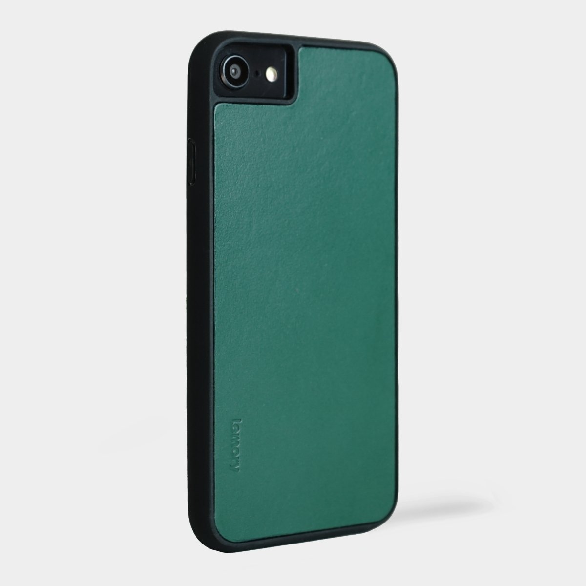 Prémiový kožený kryt Lemory PROTECT na mobil Apple iPhone 7 / 8 / SE 2020 - Tmavě zelený (Prémiový kožený kryt, pouzdro, obal Lemory PROTECT na mobilní telefon Apple iPhone 7 / Apple iPhone 8 / Apple iPhone SE 2020 - Tmavě zelený)