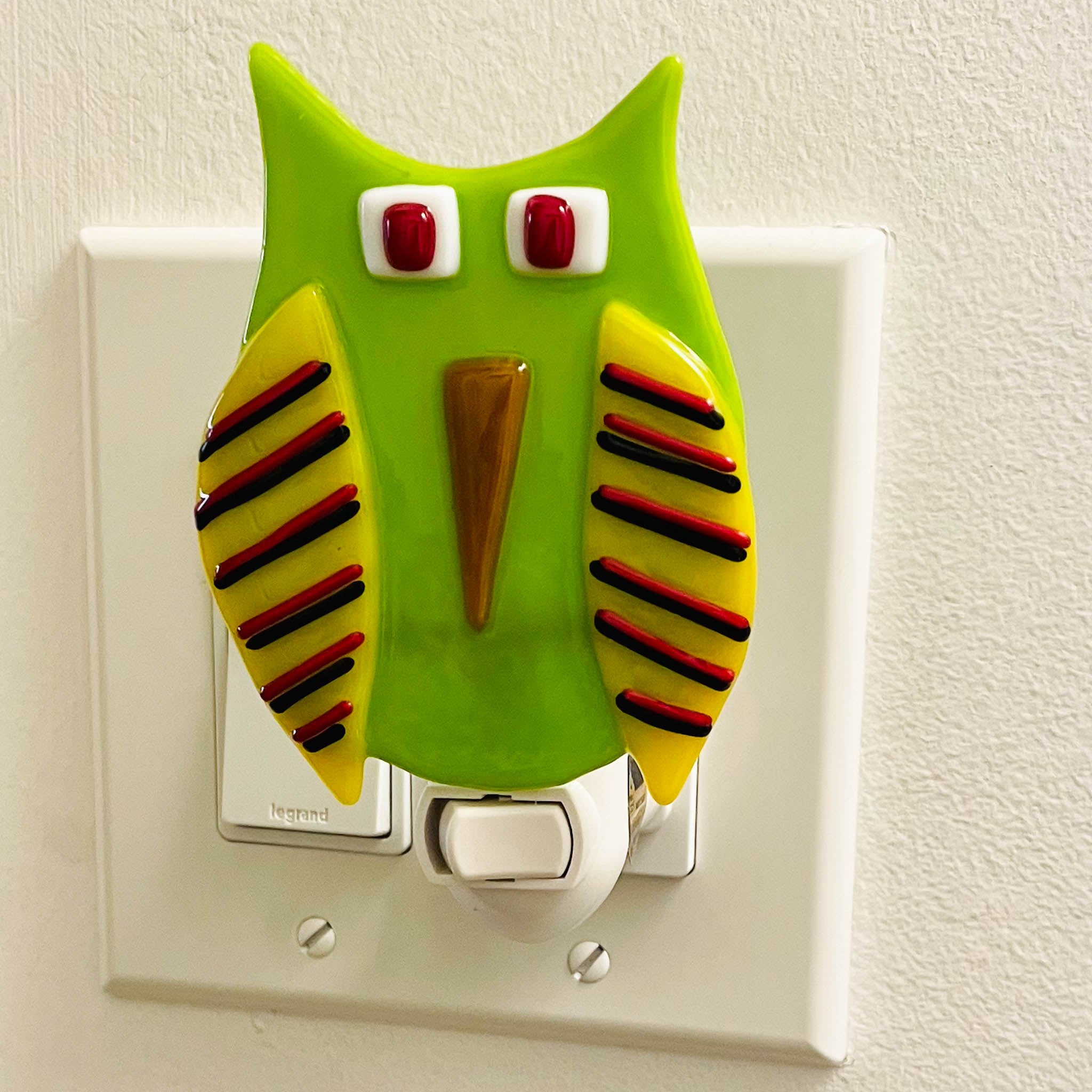 Green Night Owl Nightlight – Plum Bottom Gallery