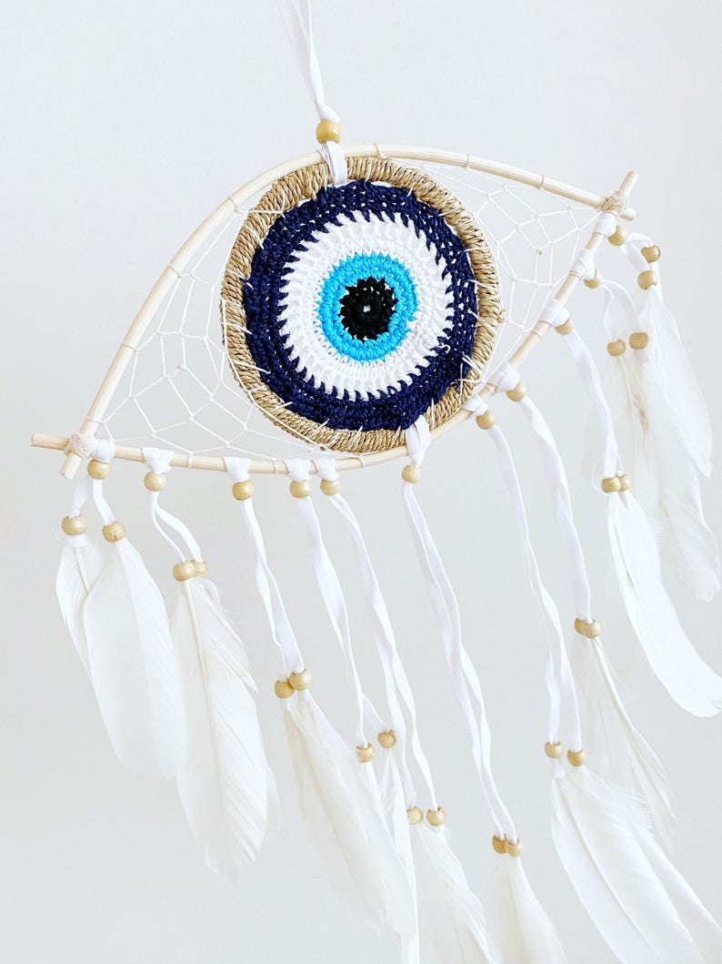 Handmade Evil Eye Dream Catcher Evil Eye Protection Dreamcatcher Boh