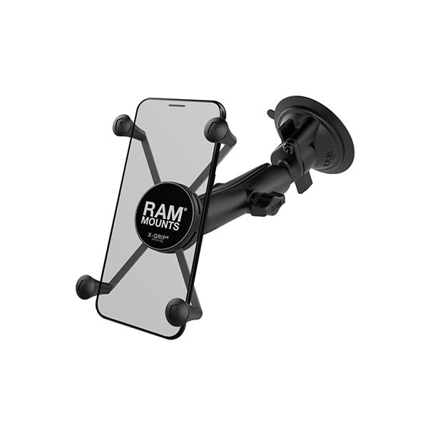 RAM® X-Grip® with RAM-A-CAN™ II Cup Holder Mount for 9-11 Tablets