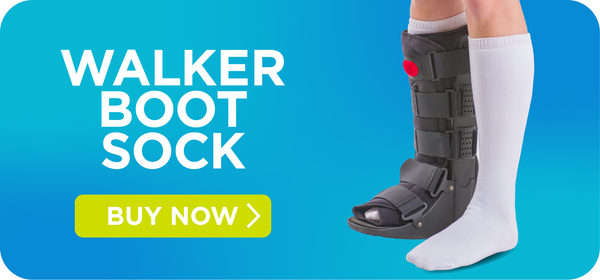 buy a thick walker boot sock for your boot