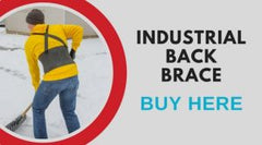 buy this back brace to help with lumbar pain while shoveling snow