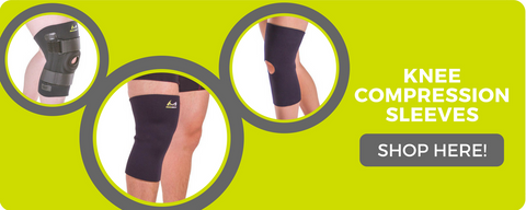 shop braceability's collection of knee compression sleeves and more