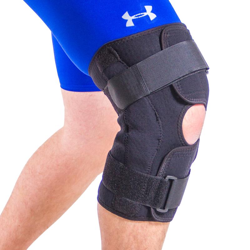 hinged knee brace for mcl injuries from football
