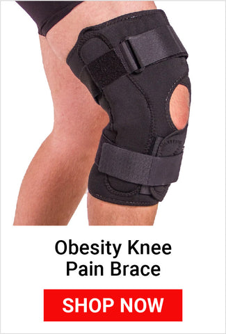 using an obesity knee pain brace in the garden will help prevent knee pain