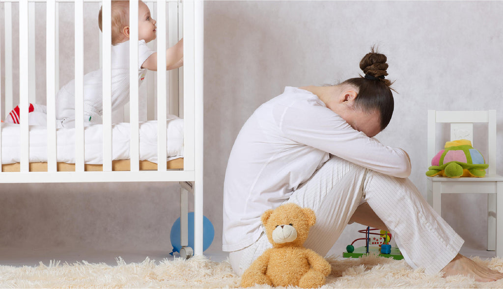 mothers have postnatal depression after having baby
