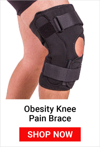 obesity knee pain brace for gardening