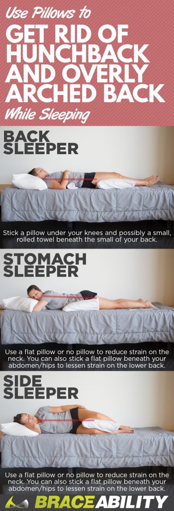 pillow position for upper back pain