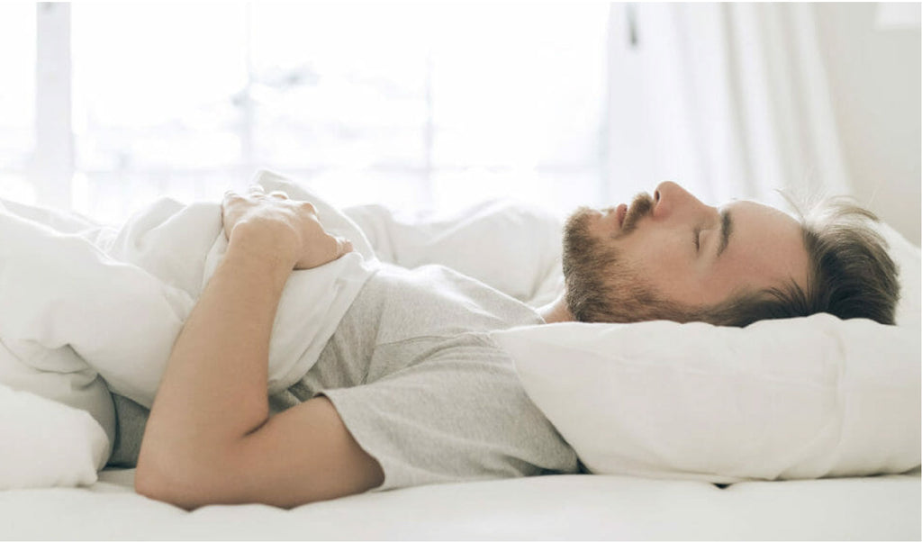 sleeping on your back helps to keep your posture aligned and prevent lower back pain while you sleep