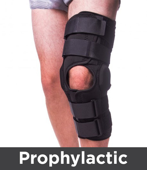 prophylactic knee braces to treat an mcl injury