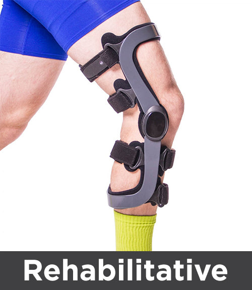 Rehab knee braces for ACL tears