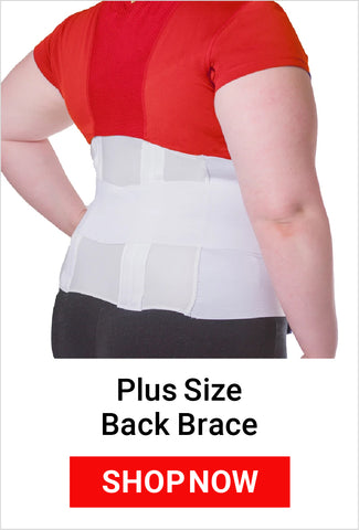 shop for our plus size back brace on our website