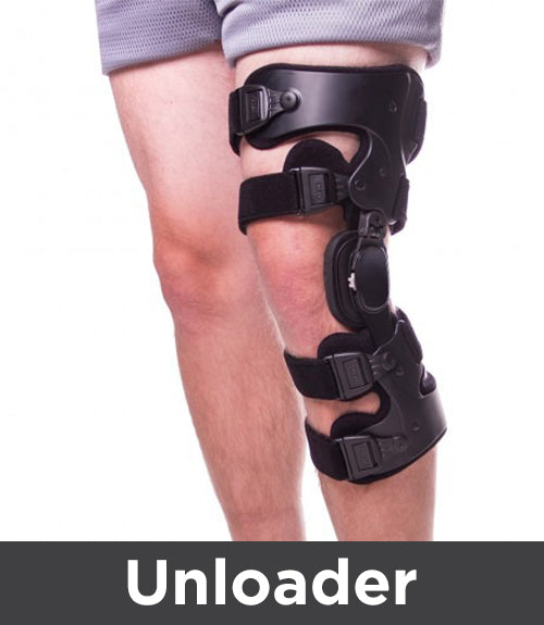unloader or offloader knee braces to relieve knee arthritis pain