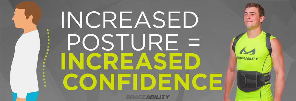 wearing a tlso back brace will increase posture intern boosting your confidence