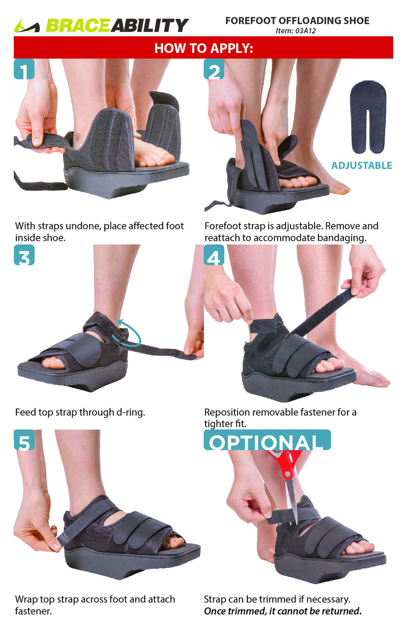 heel weight bearing shoe