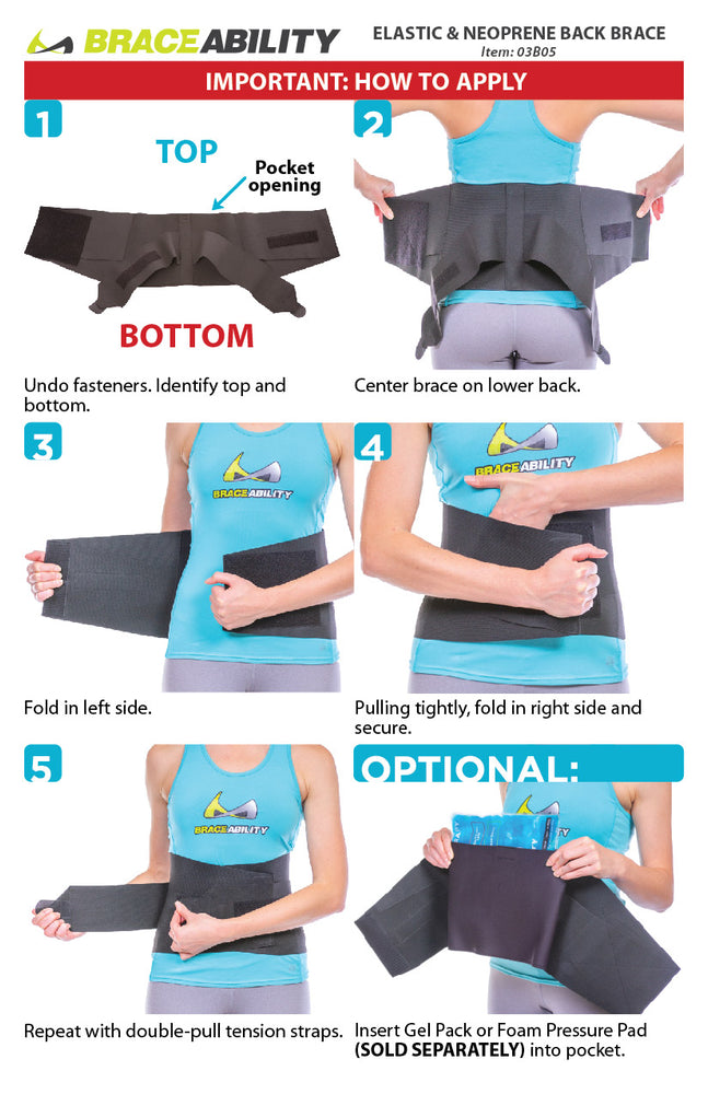 Comfortable Back Brace | Nighttime Low Back Support for Sleeping