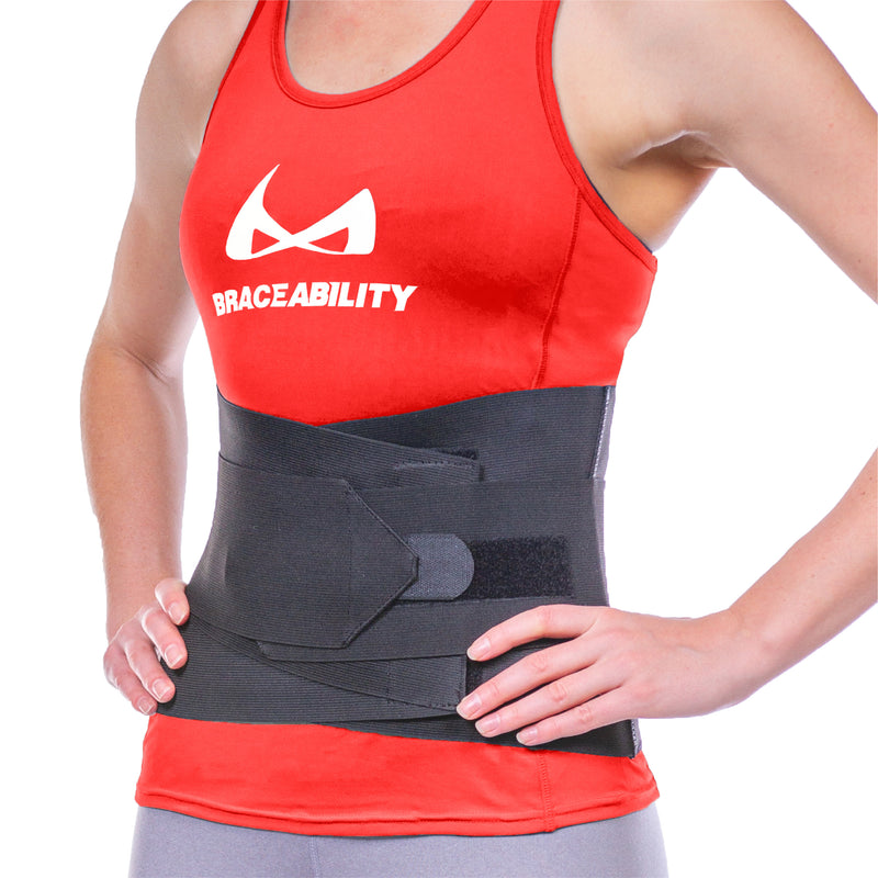 Eleady Women Back Braces Posture Corrector Waist Trainer Vest Tummy Control  Body Shaper for Spinal Neck Shoulder and Upper Back Supports(Black Large) 