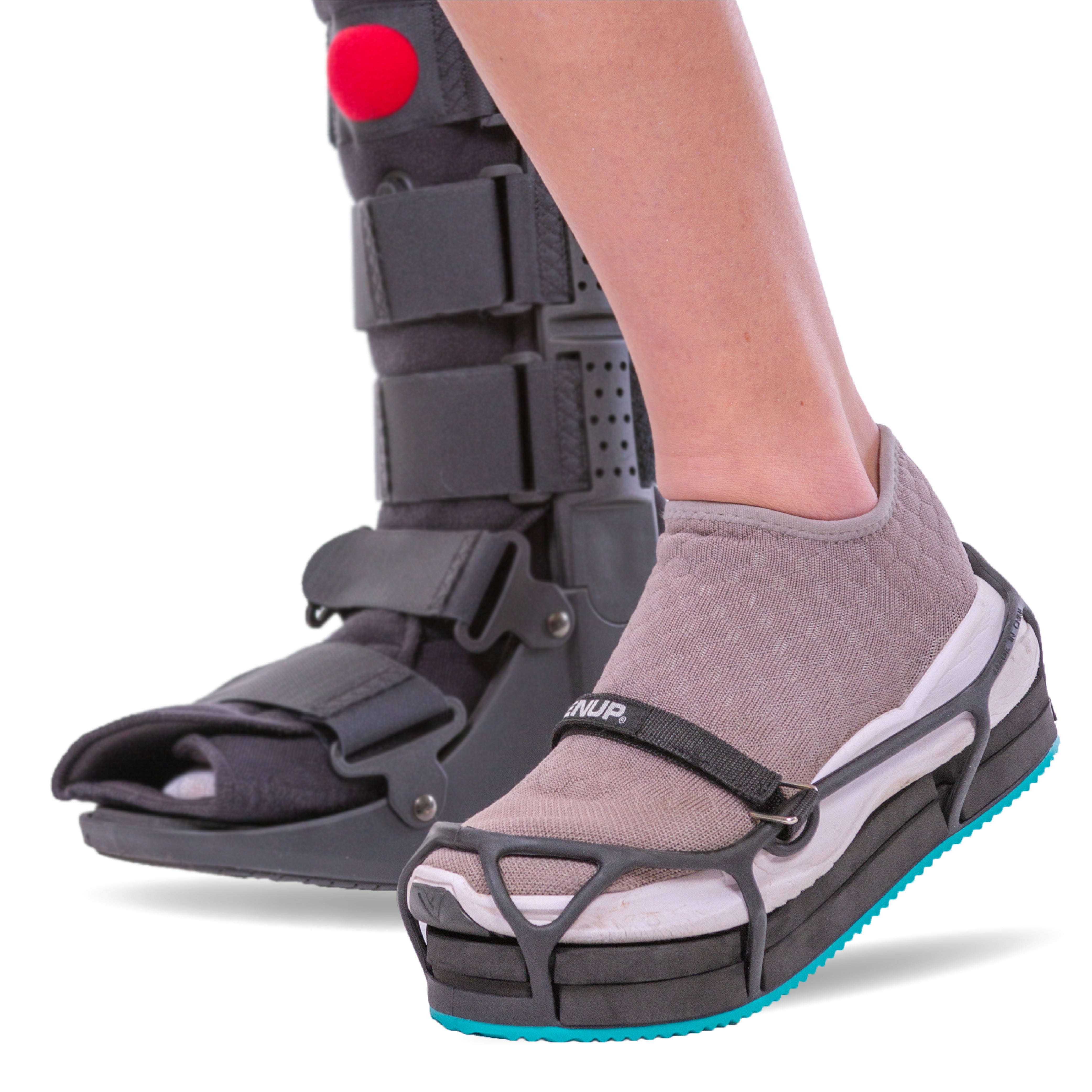 EVENup Shoe Balancer | Leveler and Lift for Uneven Legs to Wear With Walking Boot