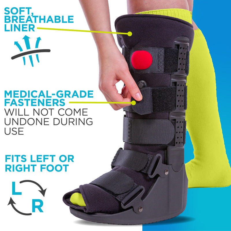 ortho boot for sprained ankle