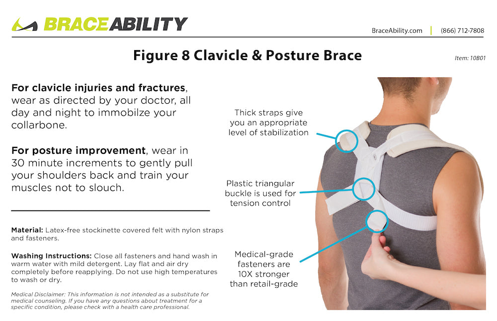 Clavicle Brace for Adult  Australian Healthcare Supplies