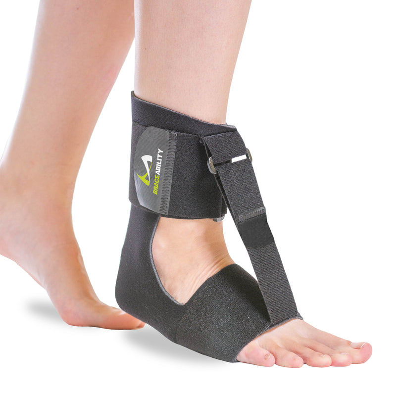 Drop Foot Brace for Sleeping | Adult's and Big Kid's Barefoot AFO Sock for Toe Walking or Neuropathy (FINAL SALE) - S/M