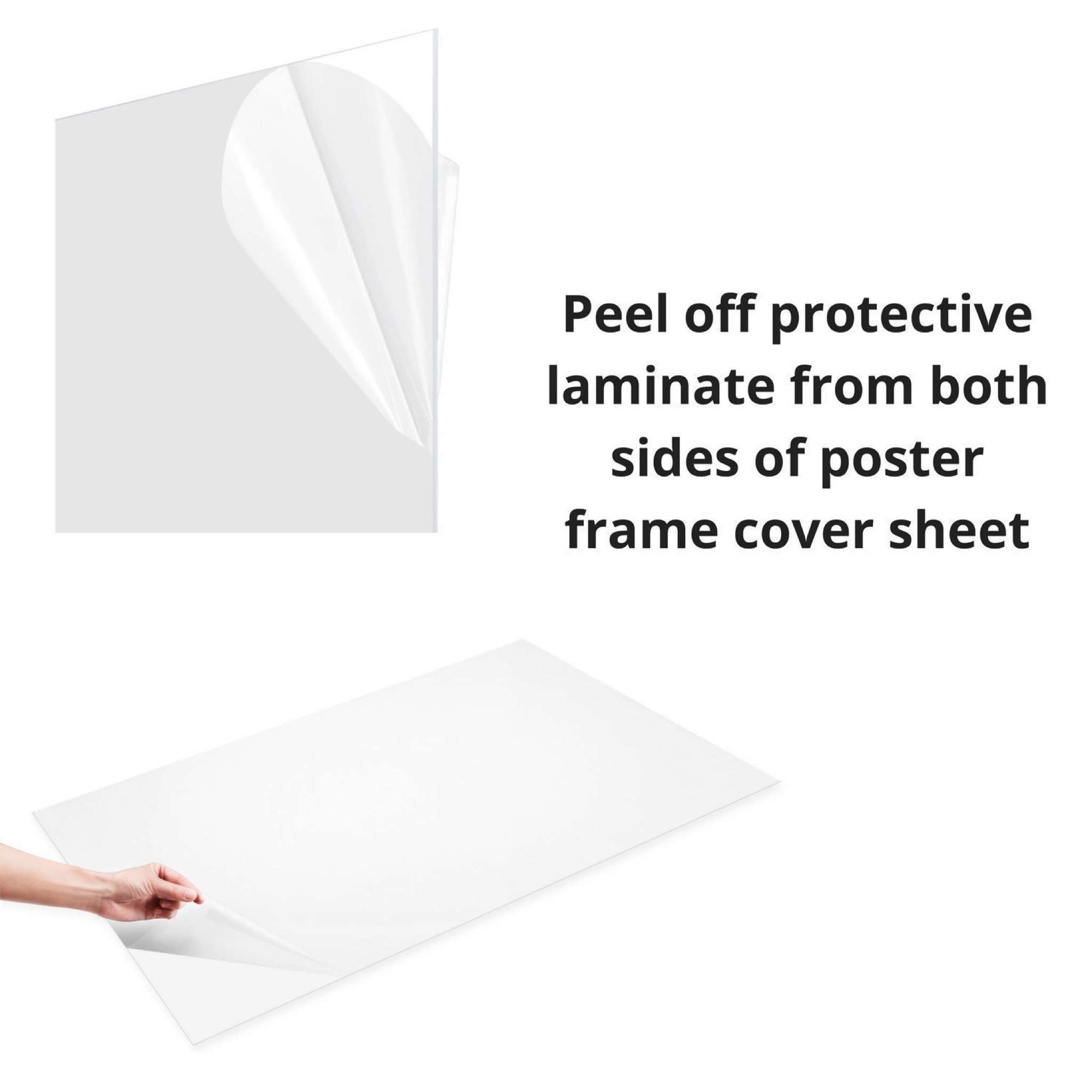 Plexiglass Sheet 8x10 .60, Clear, 1/16th (Set of 10 Sheets) - Barnwood USA