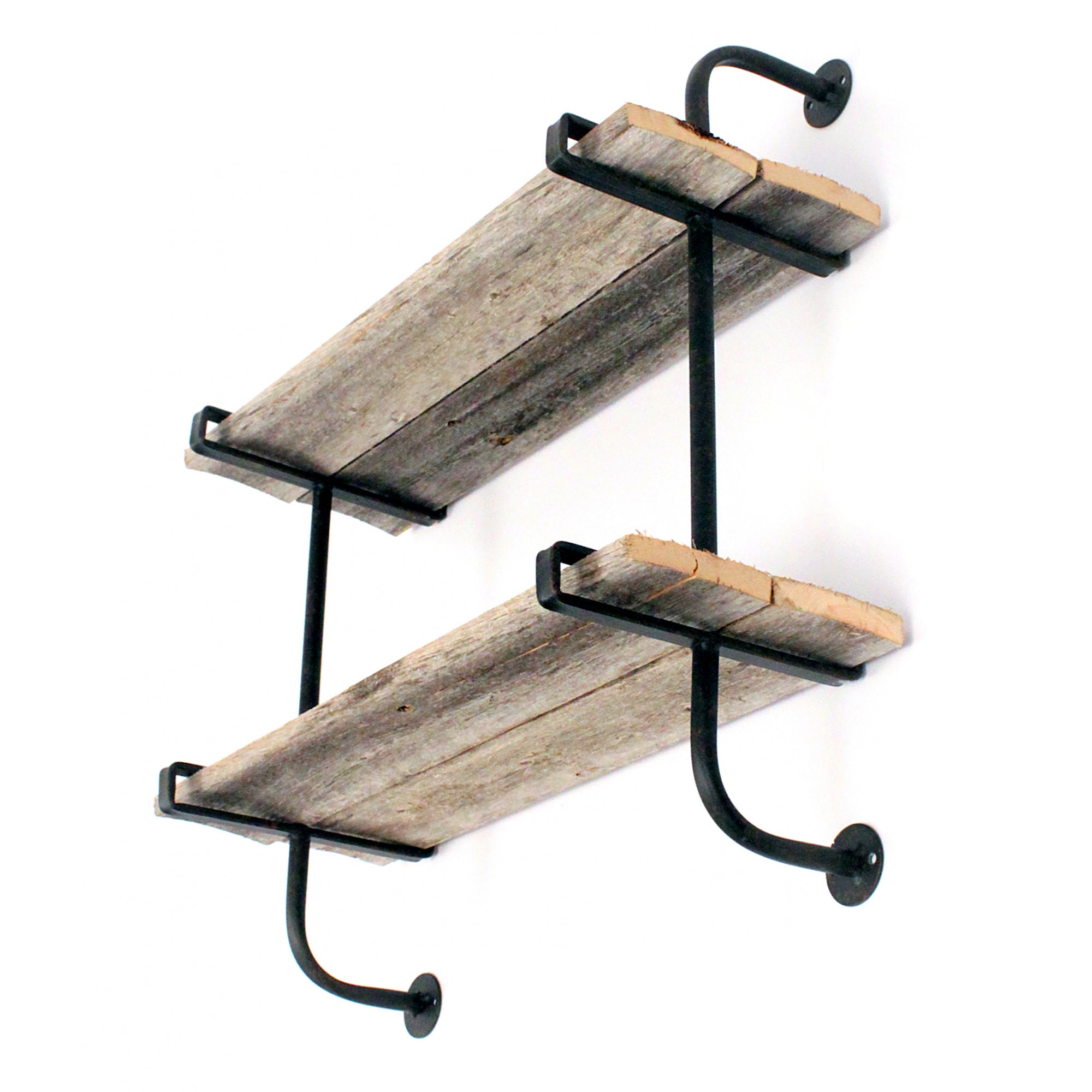 wrought iron shelf brackets