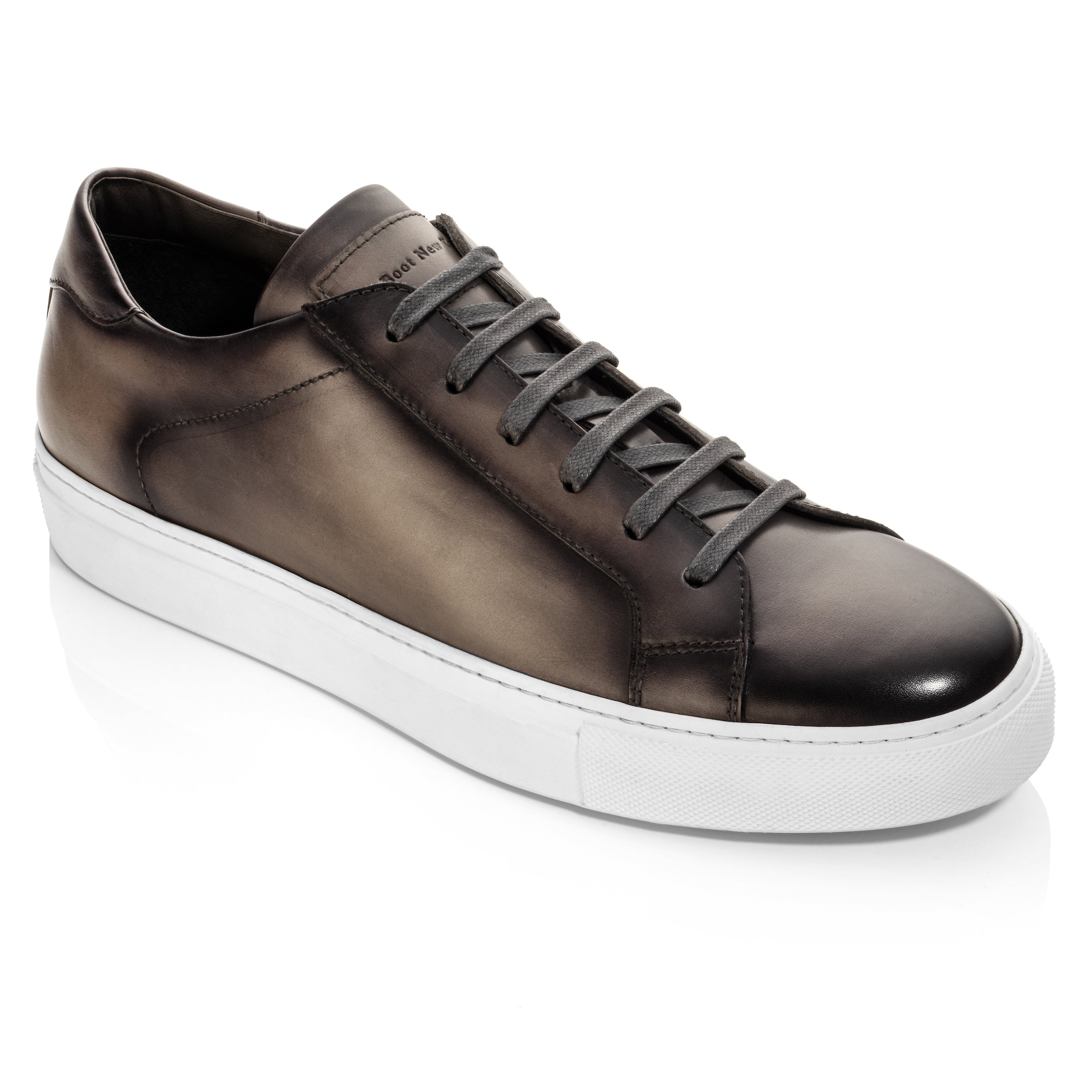 Knox Black/Tan Calf Sneaker