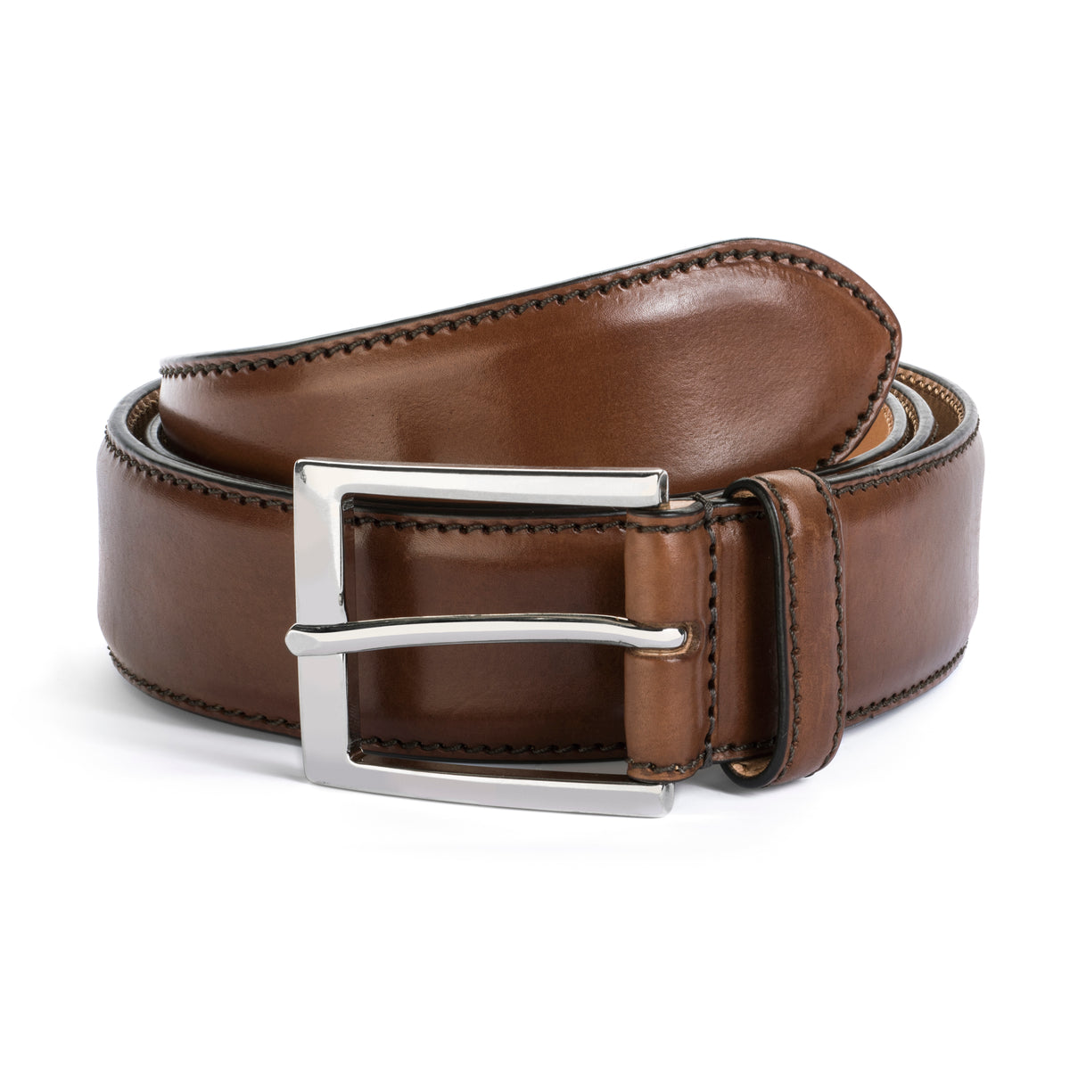 Cognac Calf Belt - To Boot New York