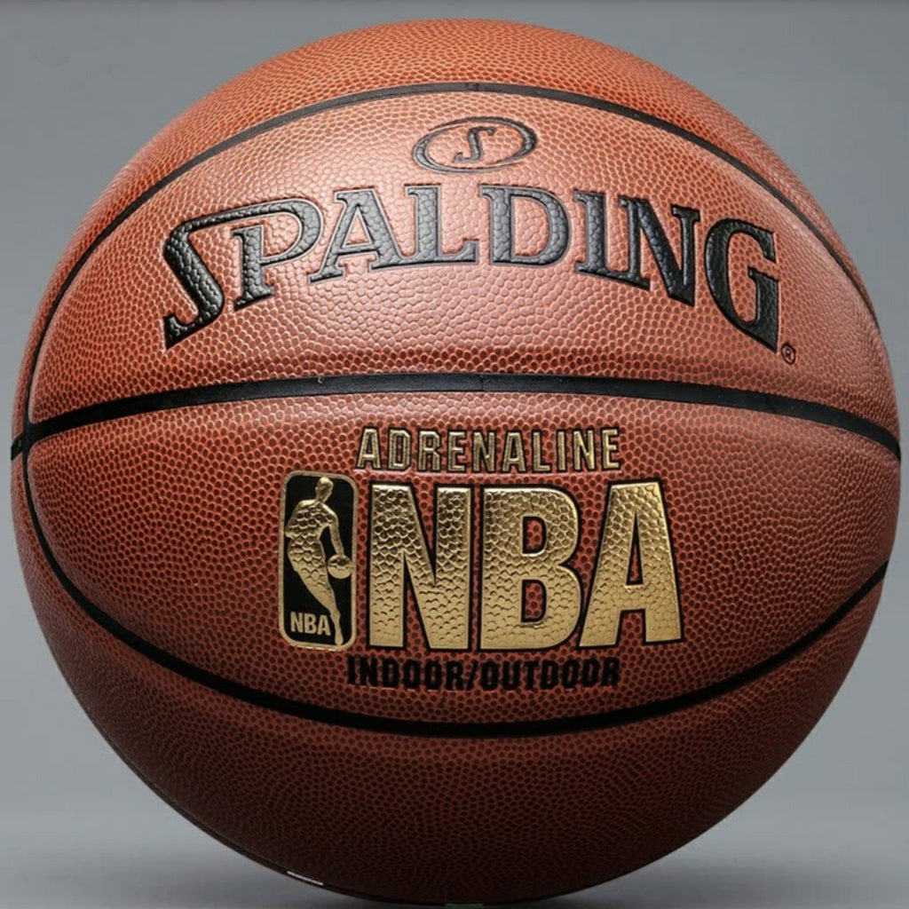 Spalding Adrenaline Basketballs Indoor/Outdoor Ball Bag, Pump & Needle ...