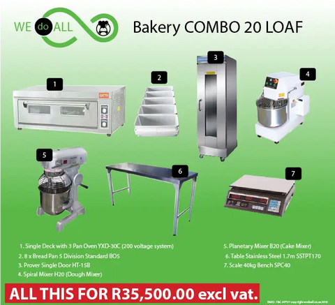 List Of Equipment You Would Need To Start Your Own Bakery
