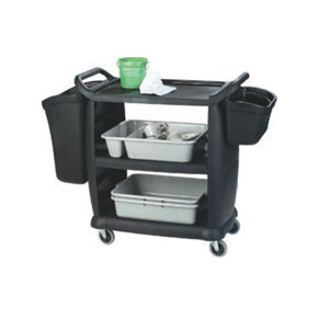 BUSSING AND TRANSPORT CART (BLACK) SMALL 965 x 457 x 920mm - 20kg TRC3100