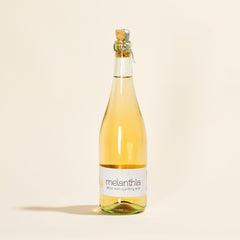 melanthia sparkling natural wine papras bros