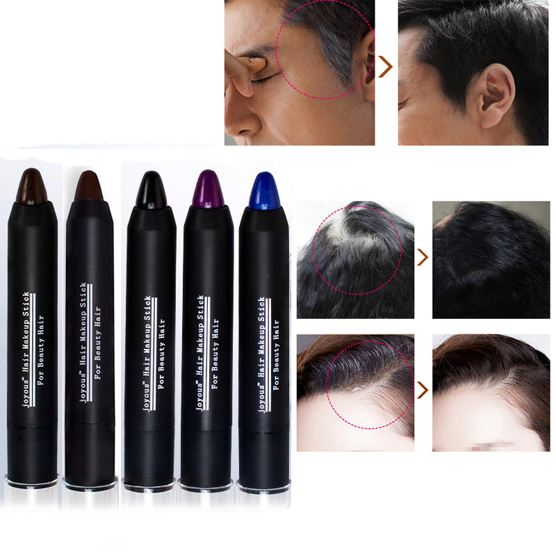 5 Color Temporary Hair Dye Brand Hair Color Chalk Crayons Paint Hair Care Black Dark Brown Coffee Purple Men And Women M02253