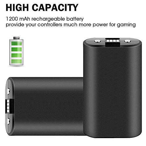 Xbox One Controller Rechargeable Battery Pack Charge Kit