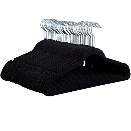 30 Pack: Premium Quality Space Saving Velvet Durable Clothing Hangers