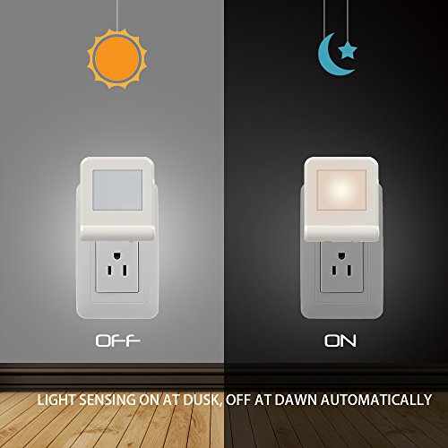 Plug in LED Night Light with Smart Dusk to Dawn Sensor - $20.99 - Free Shipping