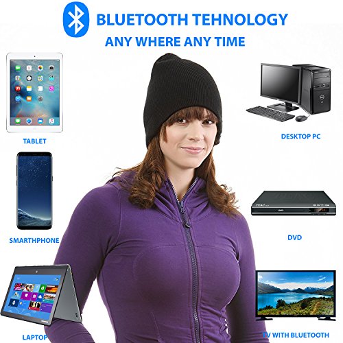 Bluetooth Winter Beanie with Microphone