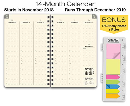 Simple Elegant Frosted Vinyl 2019 Planner