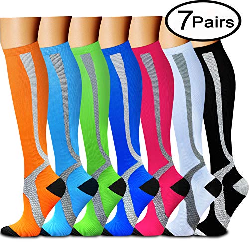 Multi-Pack: Athletic Copper Compression Socks