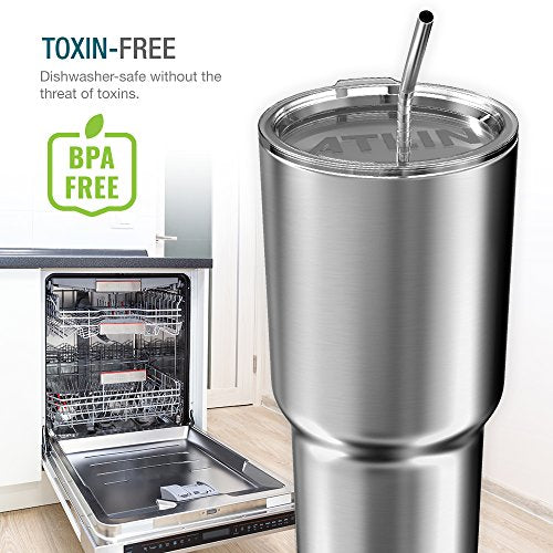 Stainless Steel 30 oz. Double Wall Vacuum Insulated Travel Tumbler