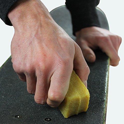 Black Diamond BD-GRIP-CLEANER Skateboard Griptape Cleaner - Diamond Dirt Remover Gummy Cube - Erase Grip Gunk