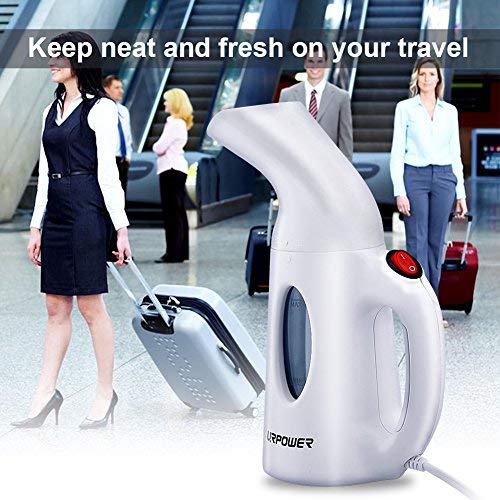 Portable 130mL Handheld Garment Steamer with Free Travel Pouch