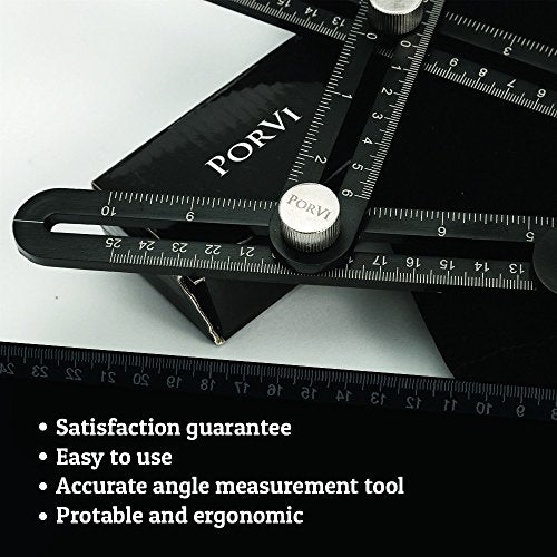 Professional DIY Multi-Angle Measuring Ruler & Flexible Curve Ruler