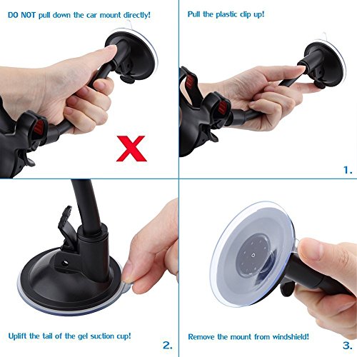 Car Windshield Long Arm Universal Phone Mount