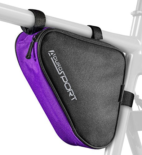 Sport Bicycle Triangle Storage Strap-On Bag