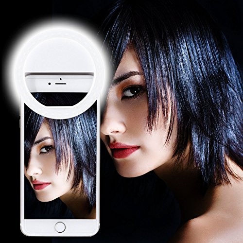 Rechargeable Clip-On 48 LED Selfie Light
