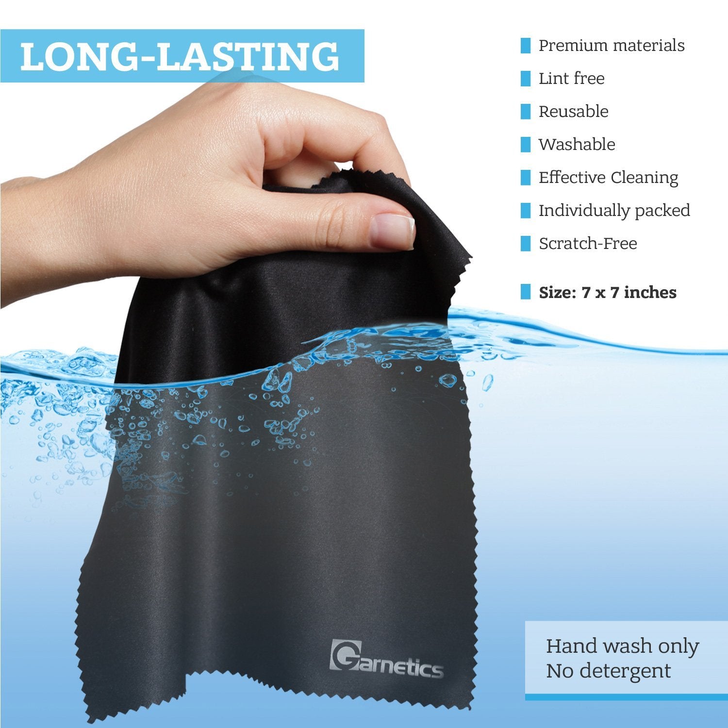 12 Pack: Premium Lintfree Microfiber Cleaning Cloths