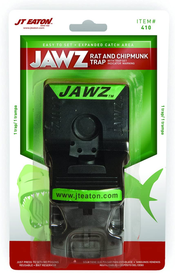 JT EATON, Jawz Plastic Mouse Trap,PK6, 6, Jawz Plastic Mouse Trap