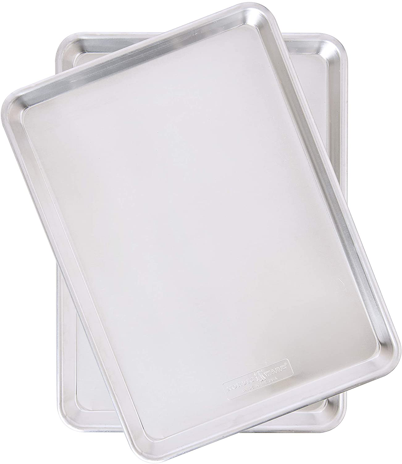 Photo 1 of ***1 ONLY****
Nordic Ware Natural Aluminum Commercial Baker's Half Sheet, Silver